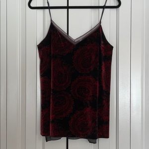 Free People velvet tank